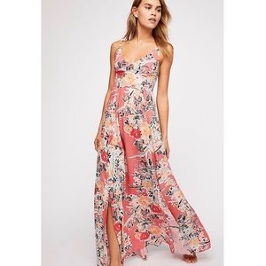 Free people “Through the Vine” long maxi dress